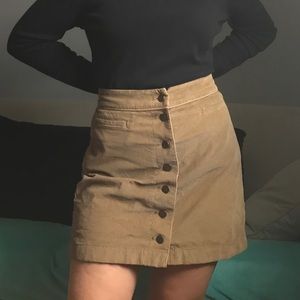 Aritzia Wilfred Free Karmen button mini skirt, 2